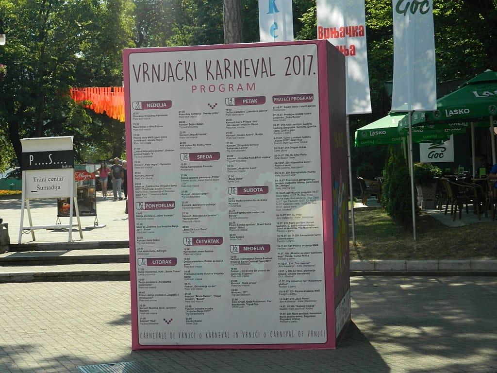 Vrnjački karneval, Vrnjačka Banja